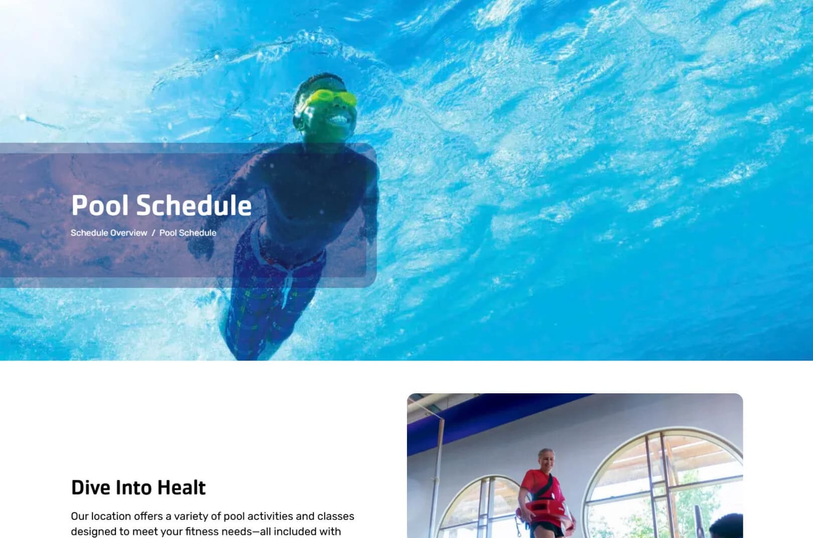 Schedules Location Specific